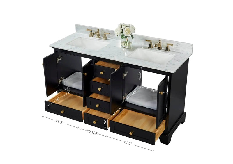 Audrey 60" Bath Vanity Set by Ancerre Designs