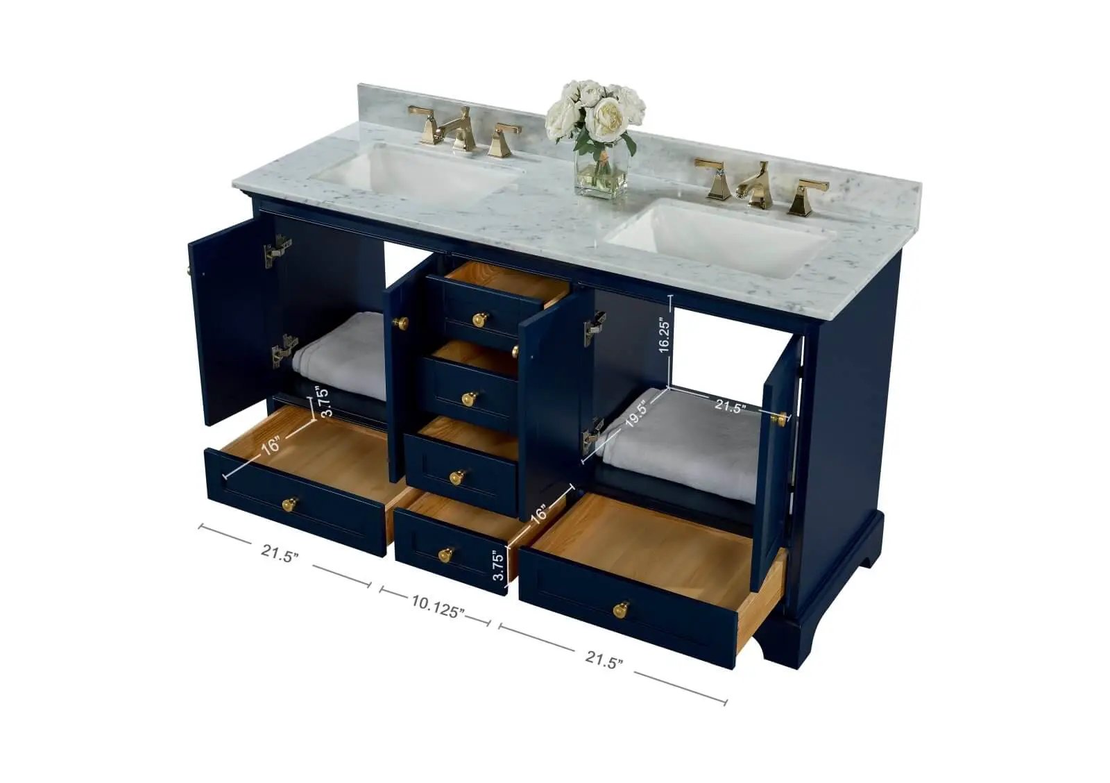 Audrey 48" Bath Vanity Set by Ancerre Designs