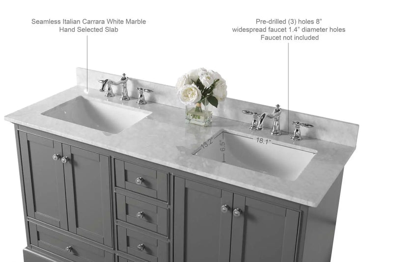 Audrey 60" Bath Vanity Set by Ancerre Designs