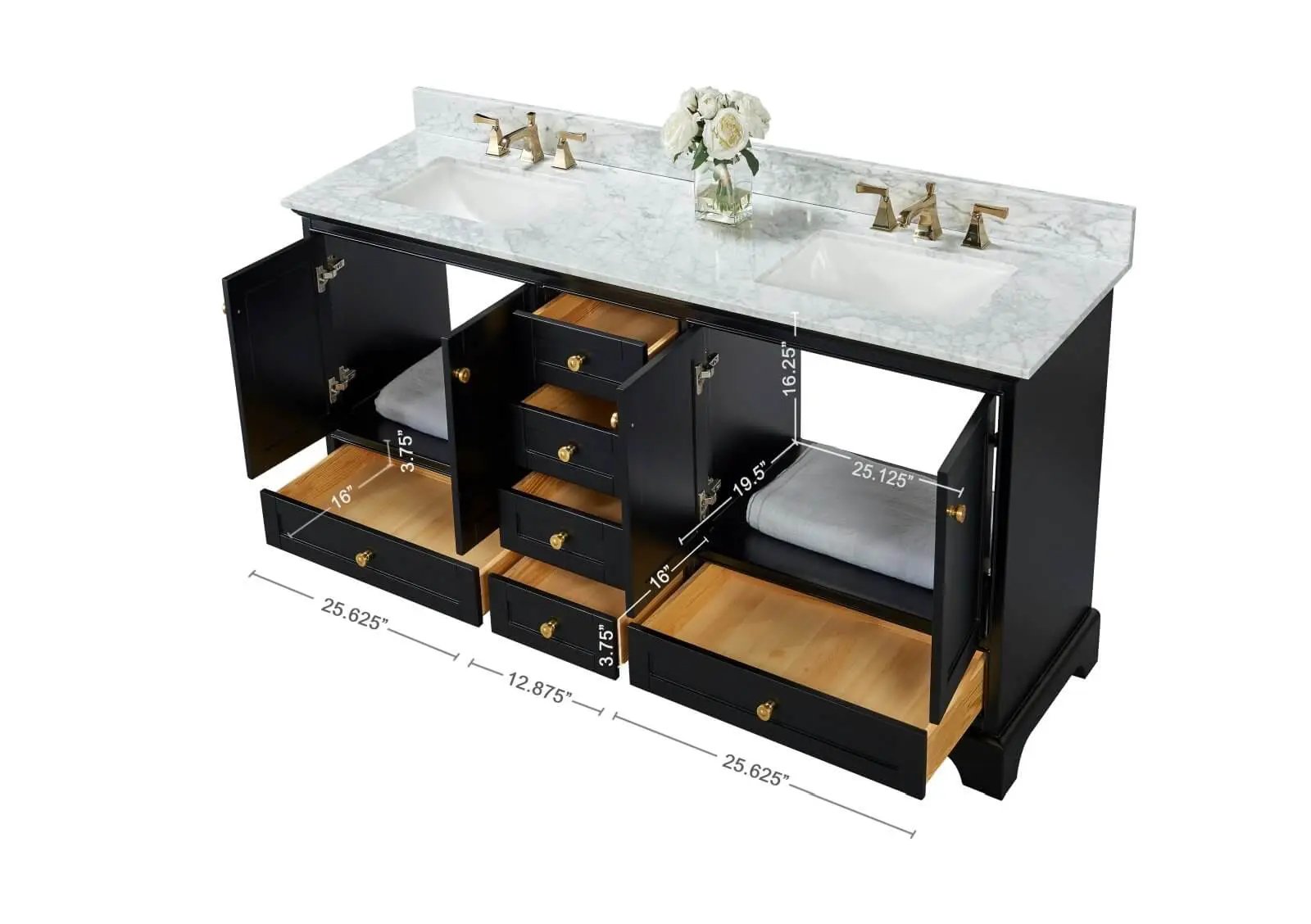 Audrey 48" Bath Vanity Set by Ancerre Designs