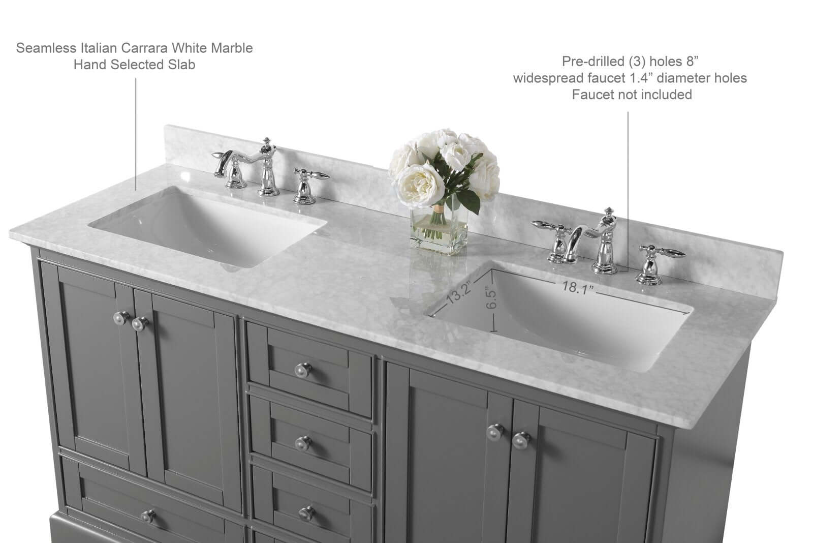 Audrey 48" Bath Vanity Set by Ancerre Designs