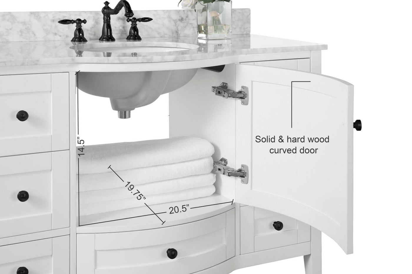 Lauren 48" Bath Vanity Set by Ancerre Designs