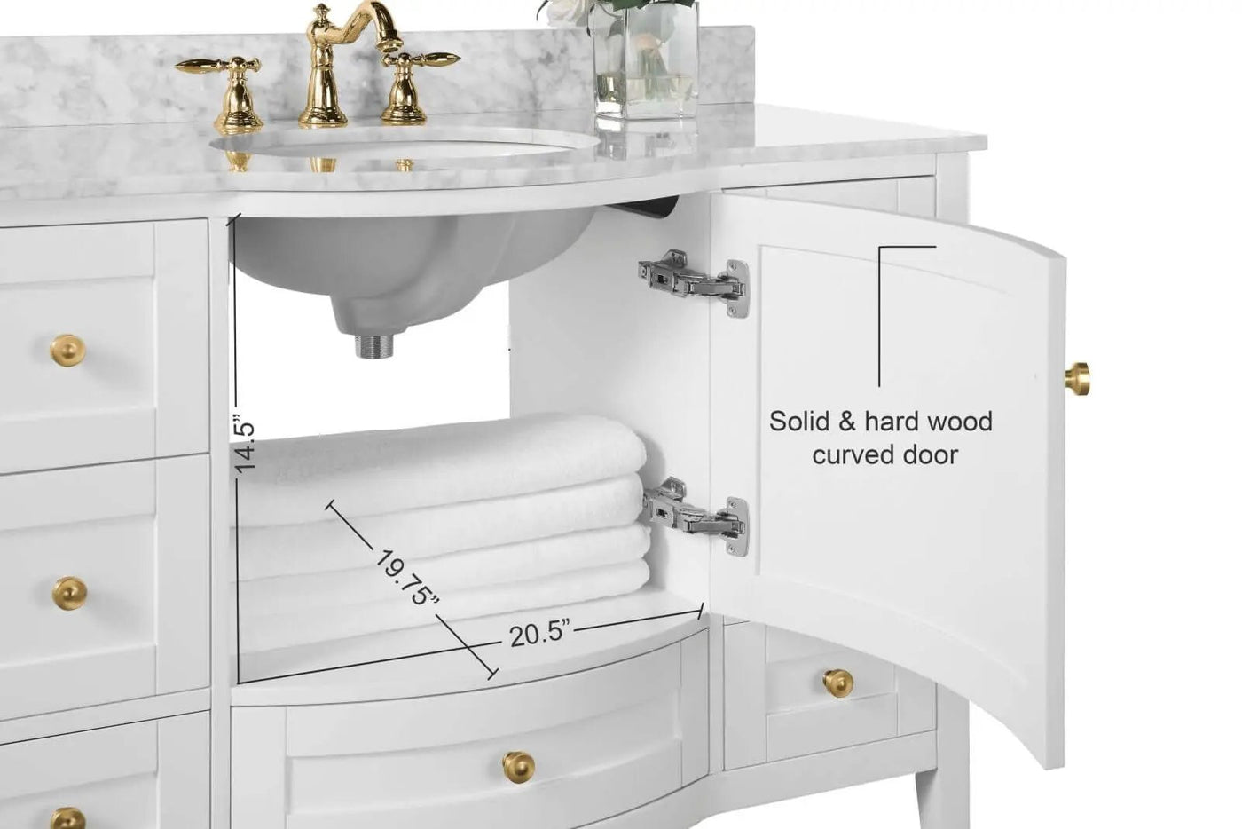 Lauren 48" Bath Vanity Set by Ancerre Designs