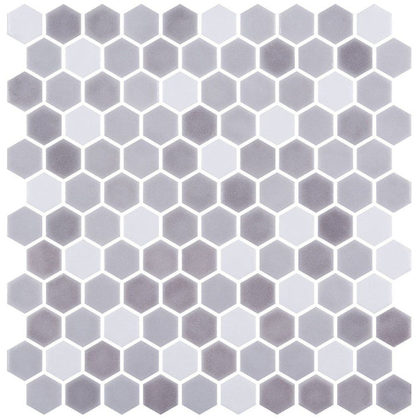 Anchor Honed Hexagon Glass Mosaics 11 3/4x11 1/2