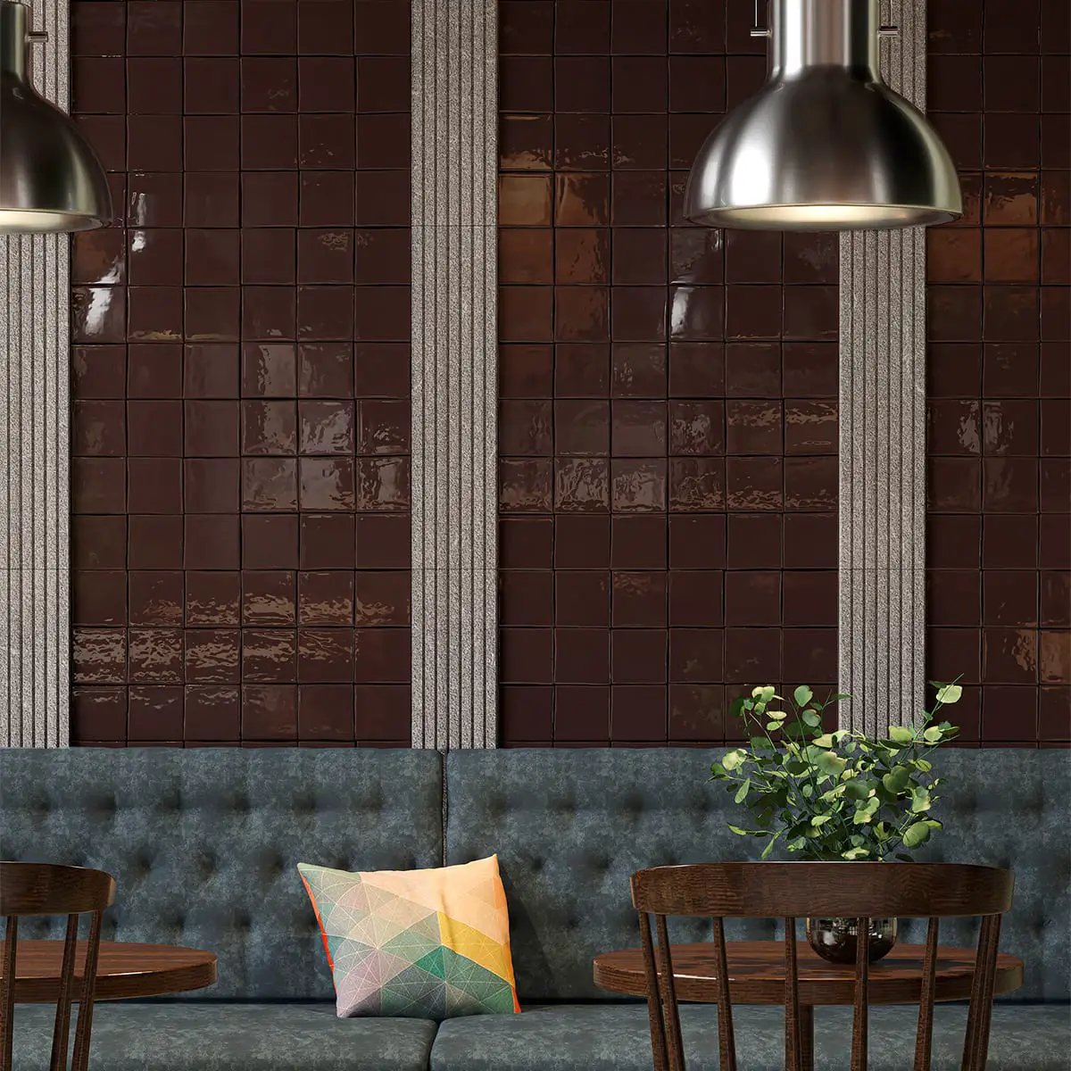 Andalus Zellige Glossy Tiles 4x4 room scene 2