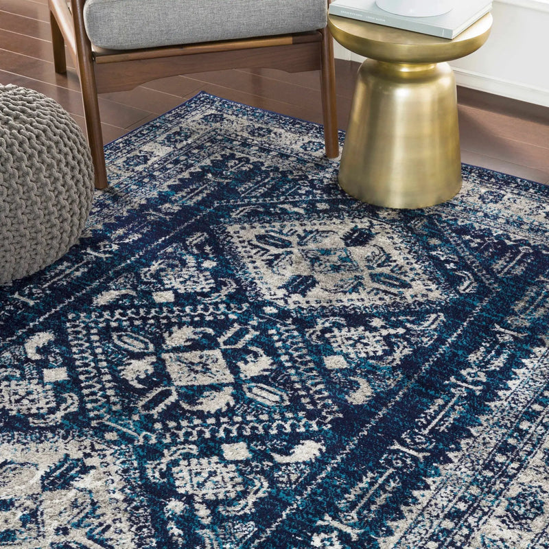 Andes Blue Area Rug by Boutique Rugs