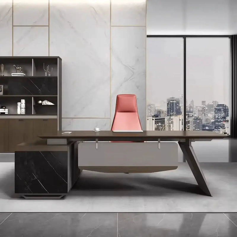 Worley · Modern L-Shaped Executive Desk by Arc Grove