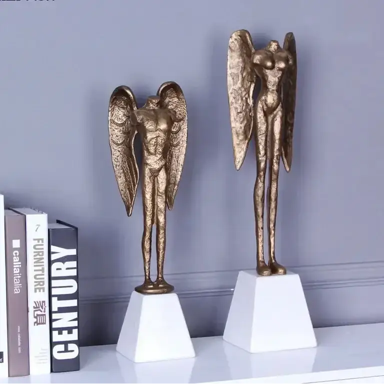 Abstract Angel Decorative Sculpture by House Of Avana