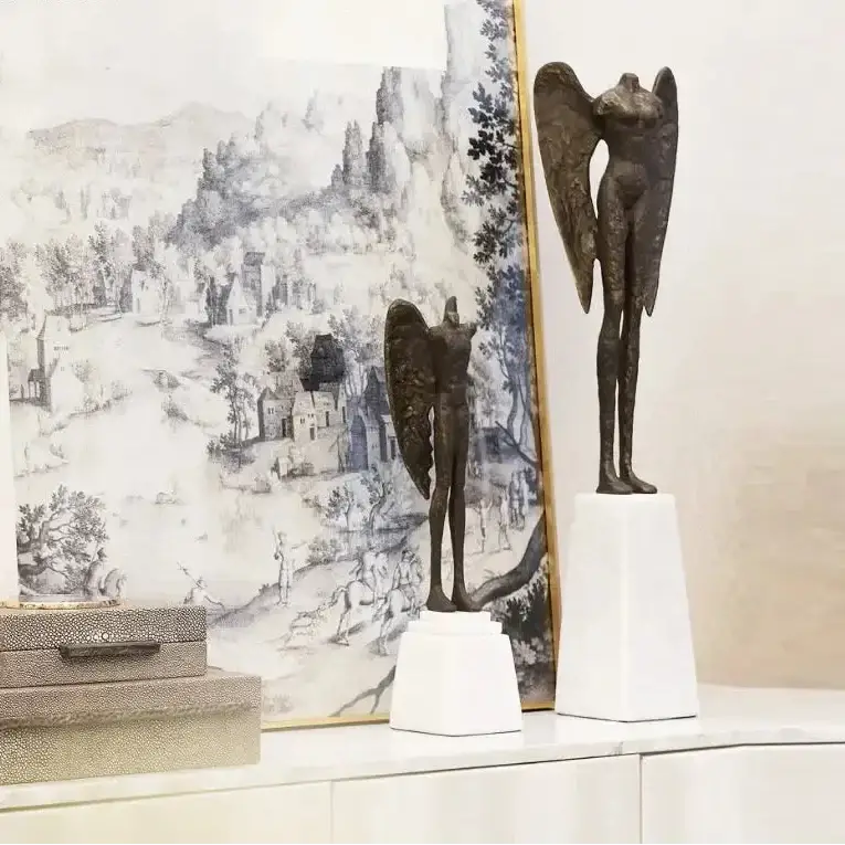 Abstract Angel Decorative Sculpture by House Of Avana