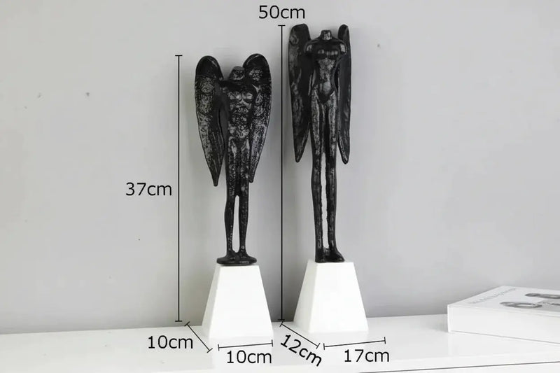 Abstract Angel Decorative Sculpture by House Of Avana