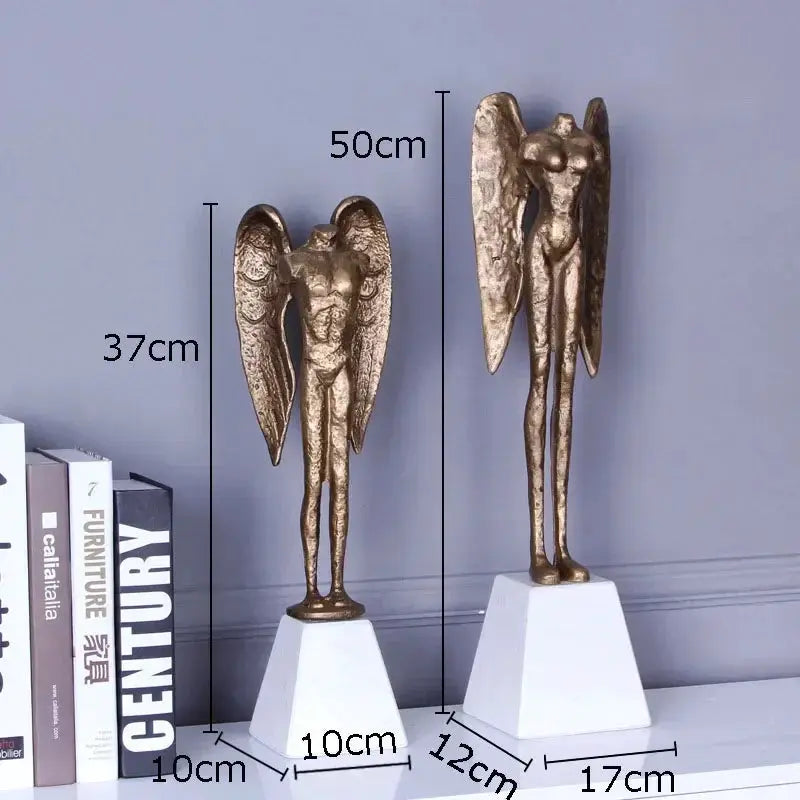 Abstract Angel Decorative Sculpture by House Of Avana