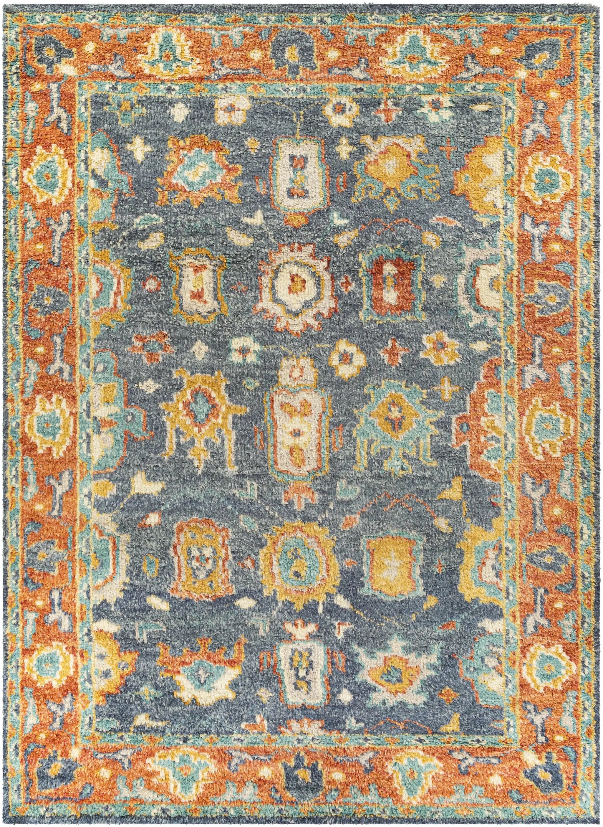 Ankara Premium Wool Area Rug - Clearance by Boutique Rugs