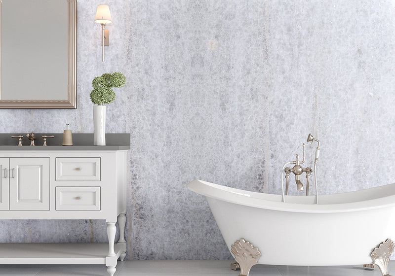 Antartide Textured Marble Slab Random room scene
