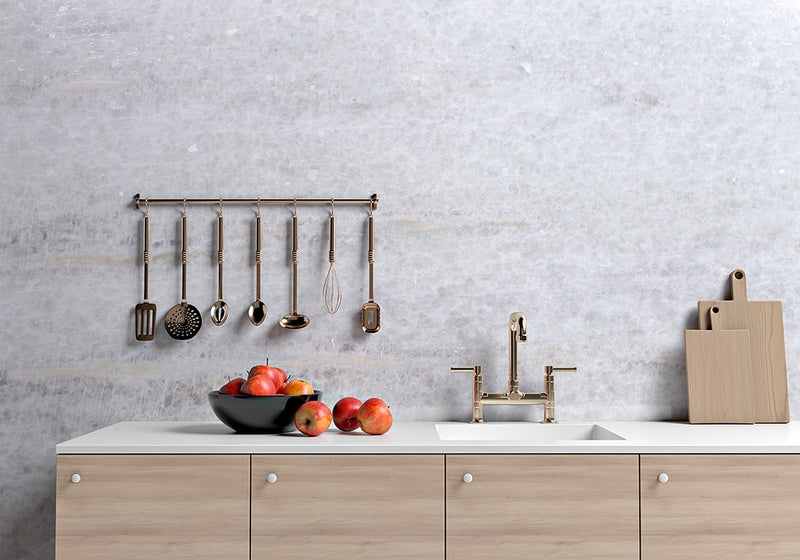 Antartide Textured Marble Slab Random room scene 2