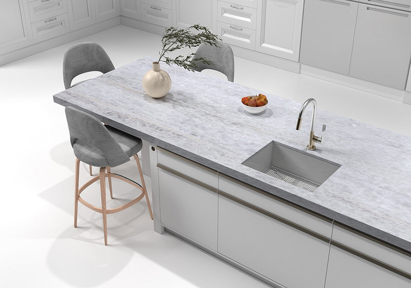 Antartide Textured Marble Slab Random room scene 4