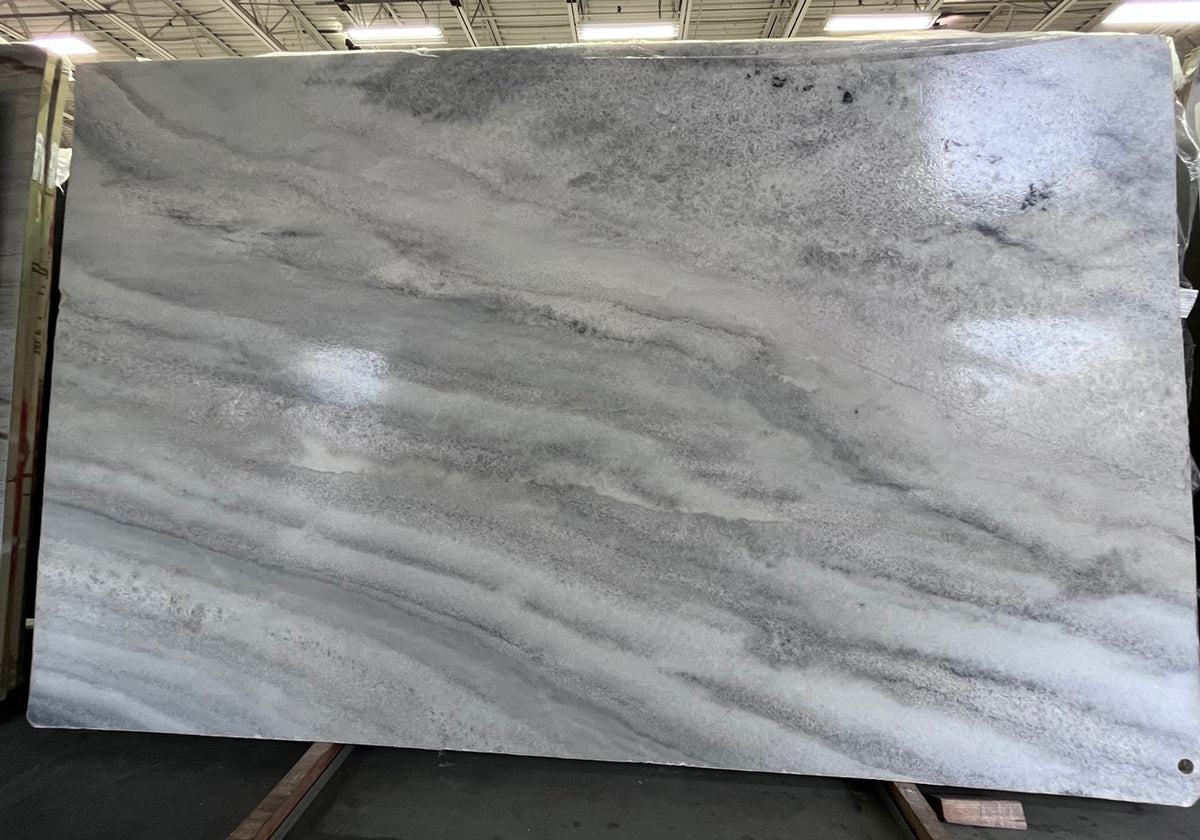 Antartide Textured Marble Slab Random