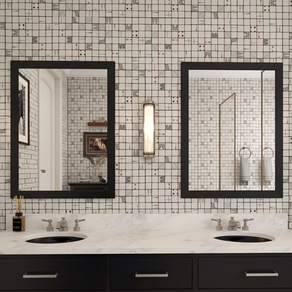 Antiqued Blend Multifinish 2x2 Glazed Terracotta Mosaics 12x12 Glazed Terracotta 12x12 Mosaics — 2