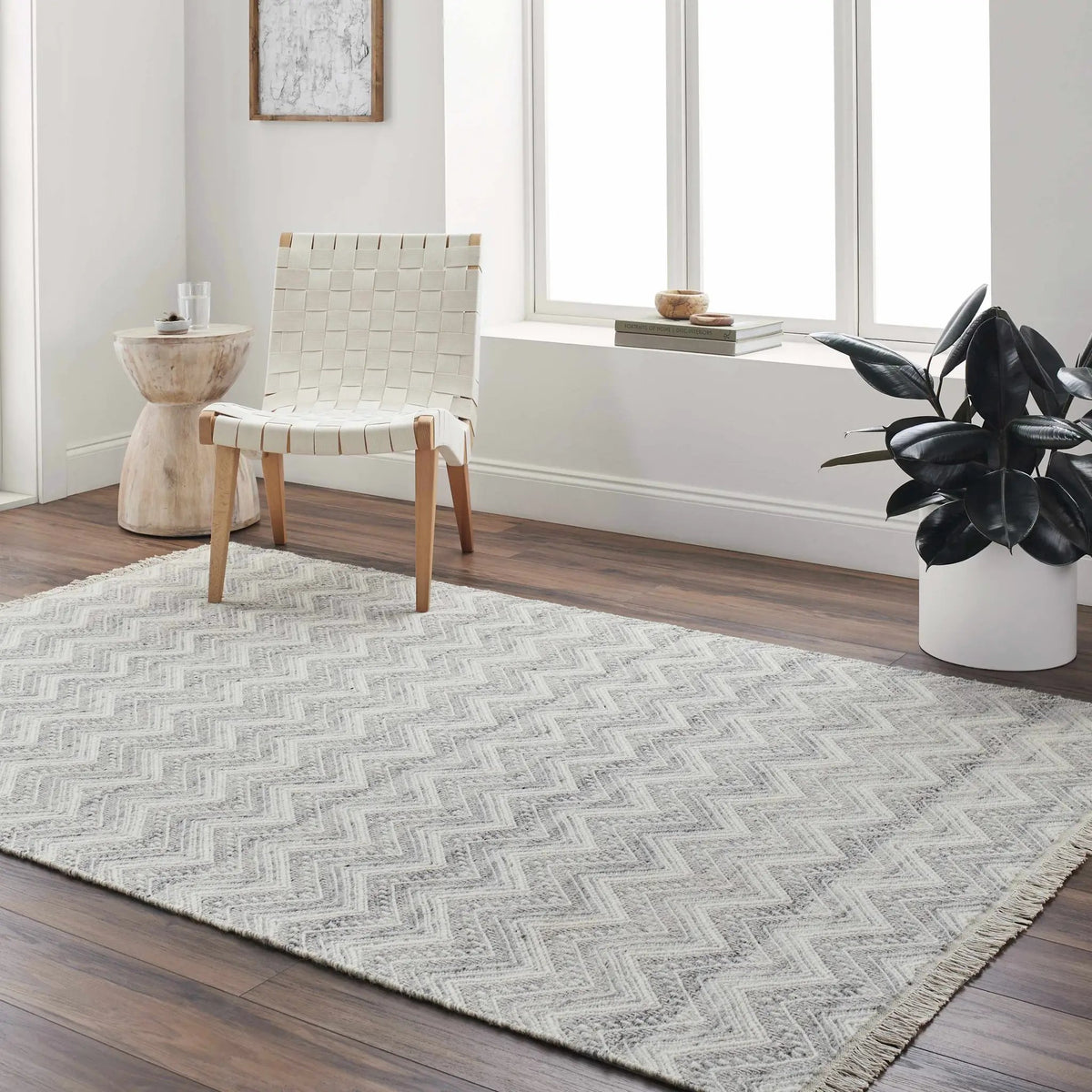 Aqeel Area Rug - Clearance, installed in a room