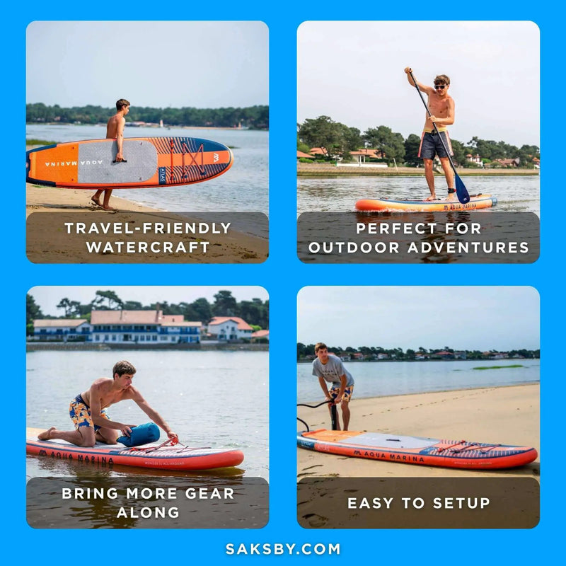 Aqua Marina Atlas 12FT All-Around Inflatable Paddleboard [BT-21ATP] (SAK57569) by SAKSBY WHOLESALE