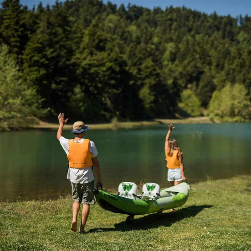 Aqua Marina Betta 14FT 2-Person Inflatable Recreational Kayak With Paddles [BE-412] (SAK01375) by SAKSBY WHOLESALE
