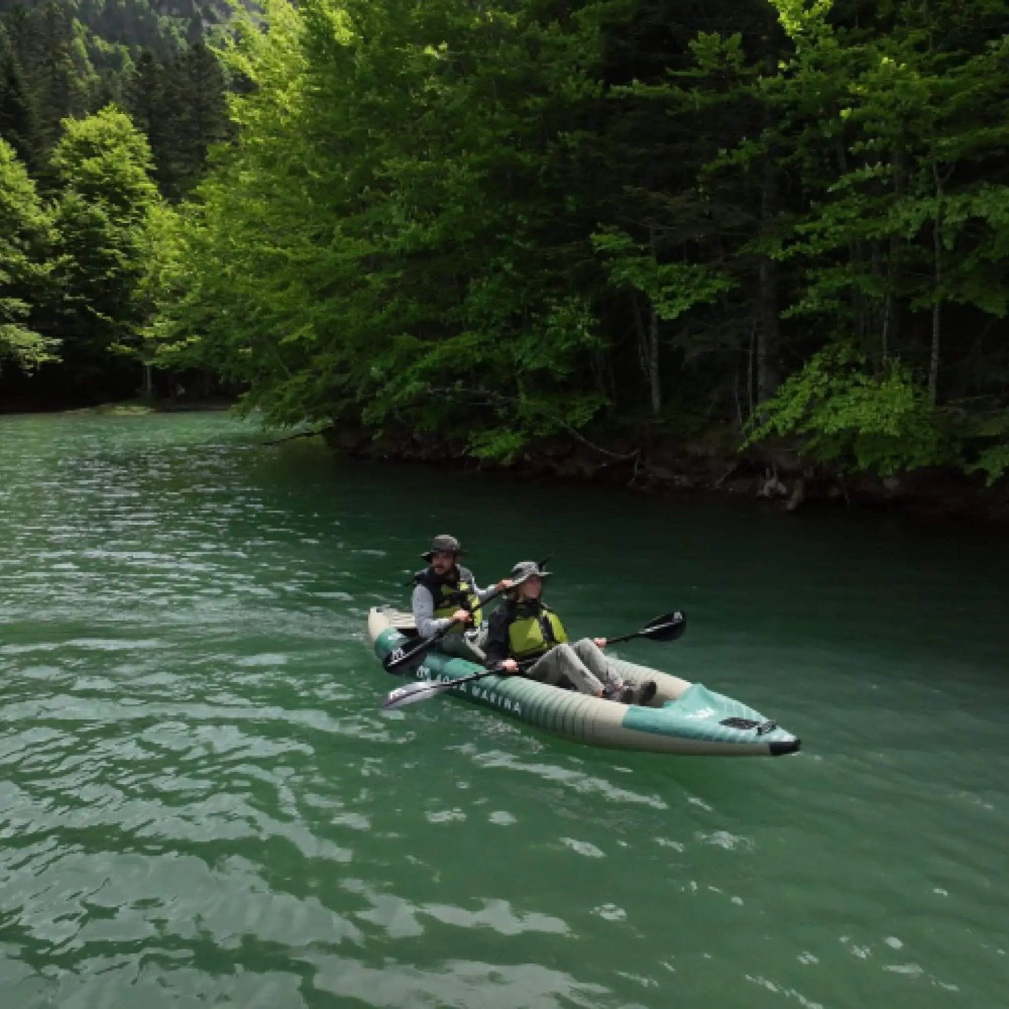 Aqua Marina Caliber 13FT Angling Kayak With Foldable Fishing Seat [Paddle Excluded] [CA-398] (SAK23467) by SAKSBY WHOLESALE