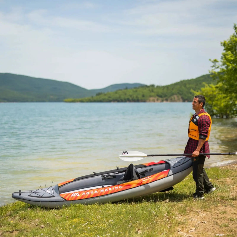 Aqua Marina Memba 330 10FT 1-Person Ultra Stiff Touring Kayak With Double Wall Fabric Floor [ME-330] (SAK56789) by SAKSBY WHOLESALE
