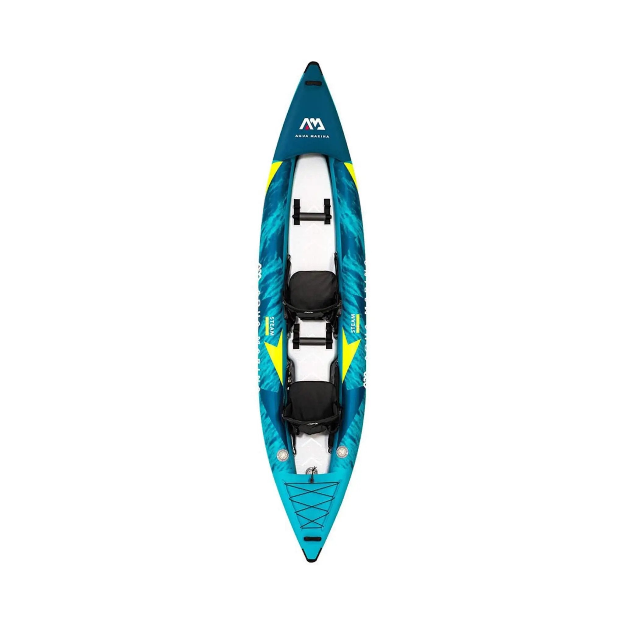 Aqua Marina Steam 412 14FT 2-Person Premium Kayak With DWF Deck [Paddle Excluded] [ST-412] (SAK57946) by SAKSBY WHOLESALE