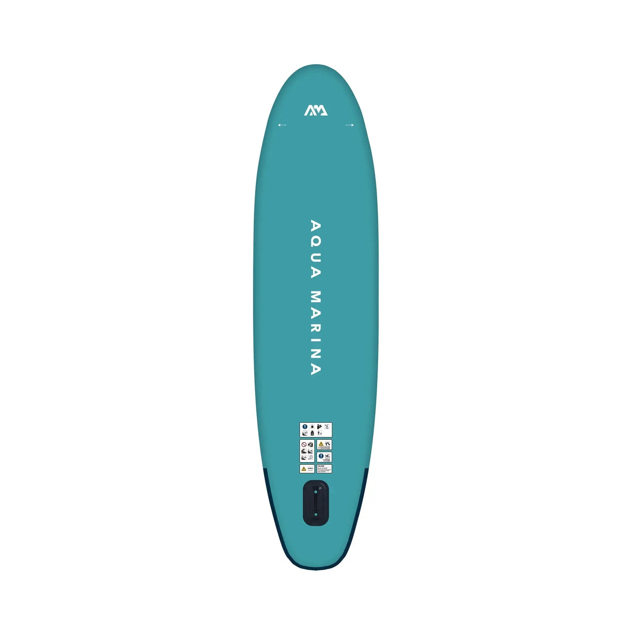 Aqua Marina Vapor 10FT All-Around SUP W/ Sand Ripple Grooved EVA Footpad [BT-23VAP] (SAK60532) by SAKSBY WHOLESALE