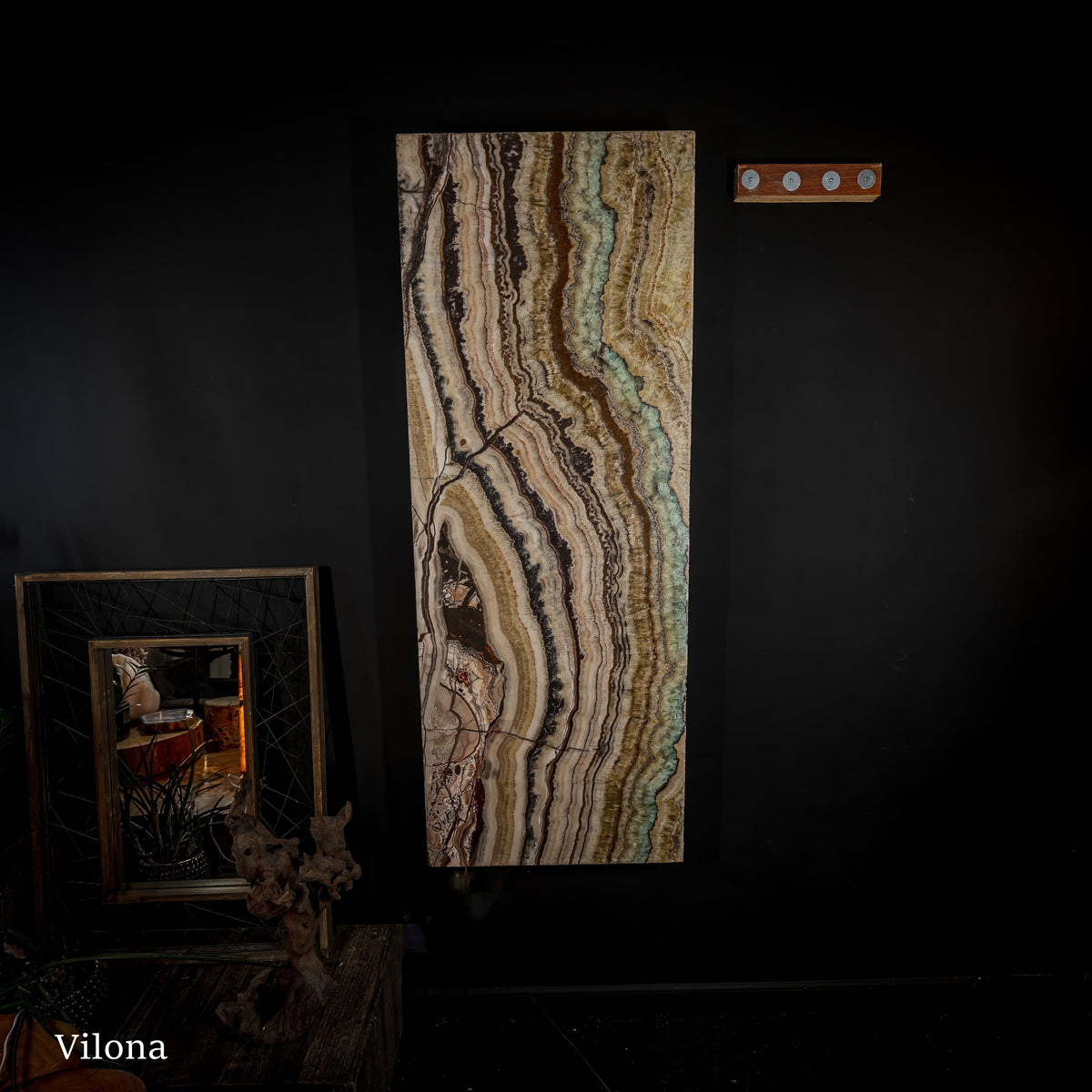 Aqua Onyx Crystal Wall Panels #1 (Single), photo 8 of 10