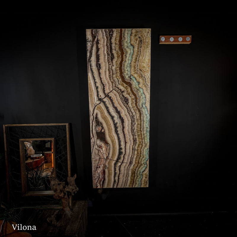 Aqua Onyx Crystal Wall Panels #1 (Single), photo 8 of 10