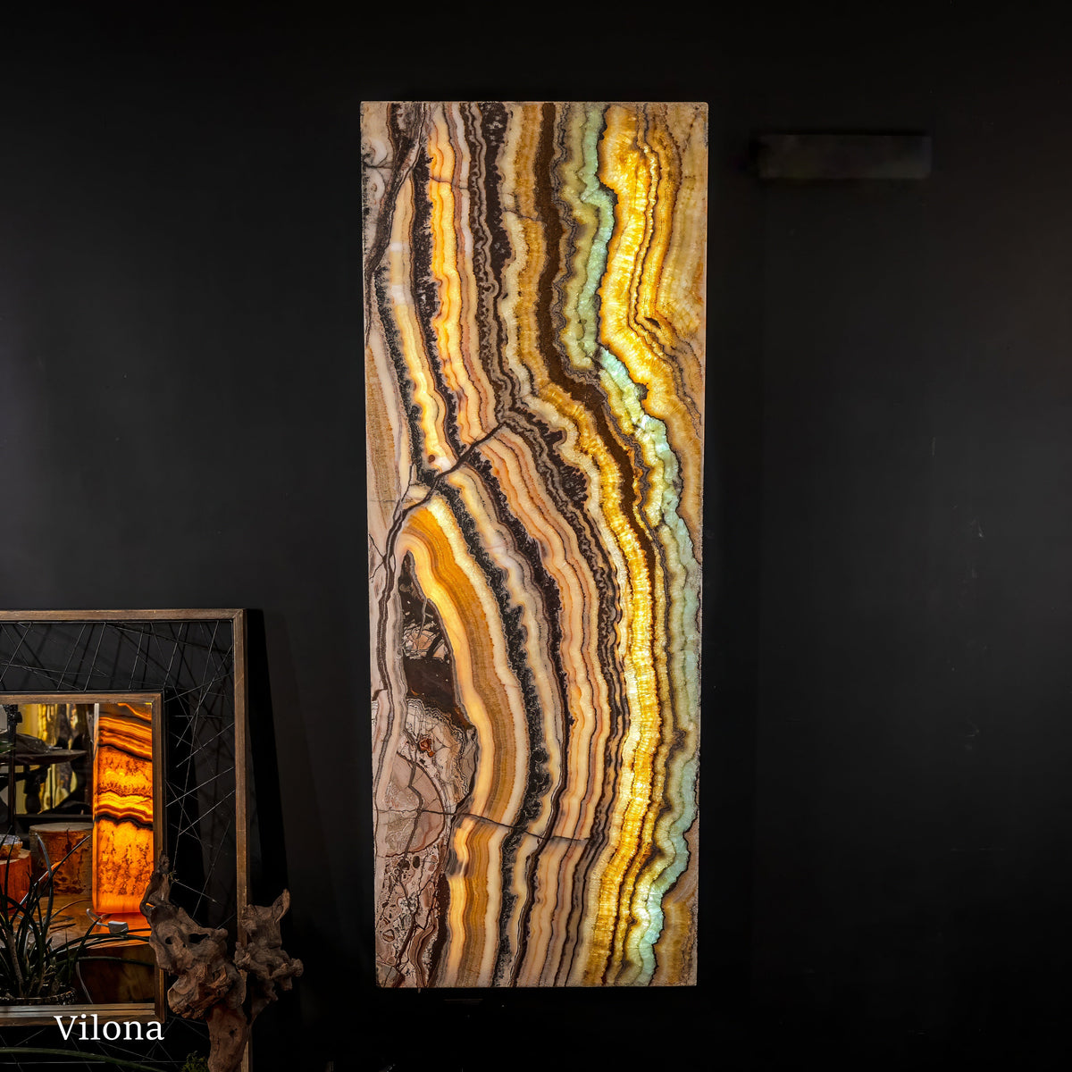 Aqua Onyx Crystal Wall Panels #1 (Single), photo 2 of 10