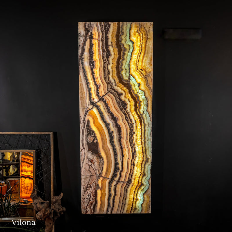 Aqua Onyx Crystal Wall Panels #1 (Single), photo 2 of 10
