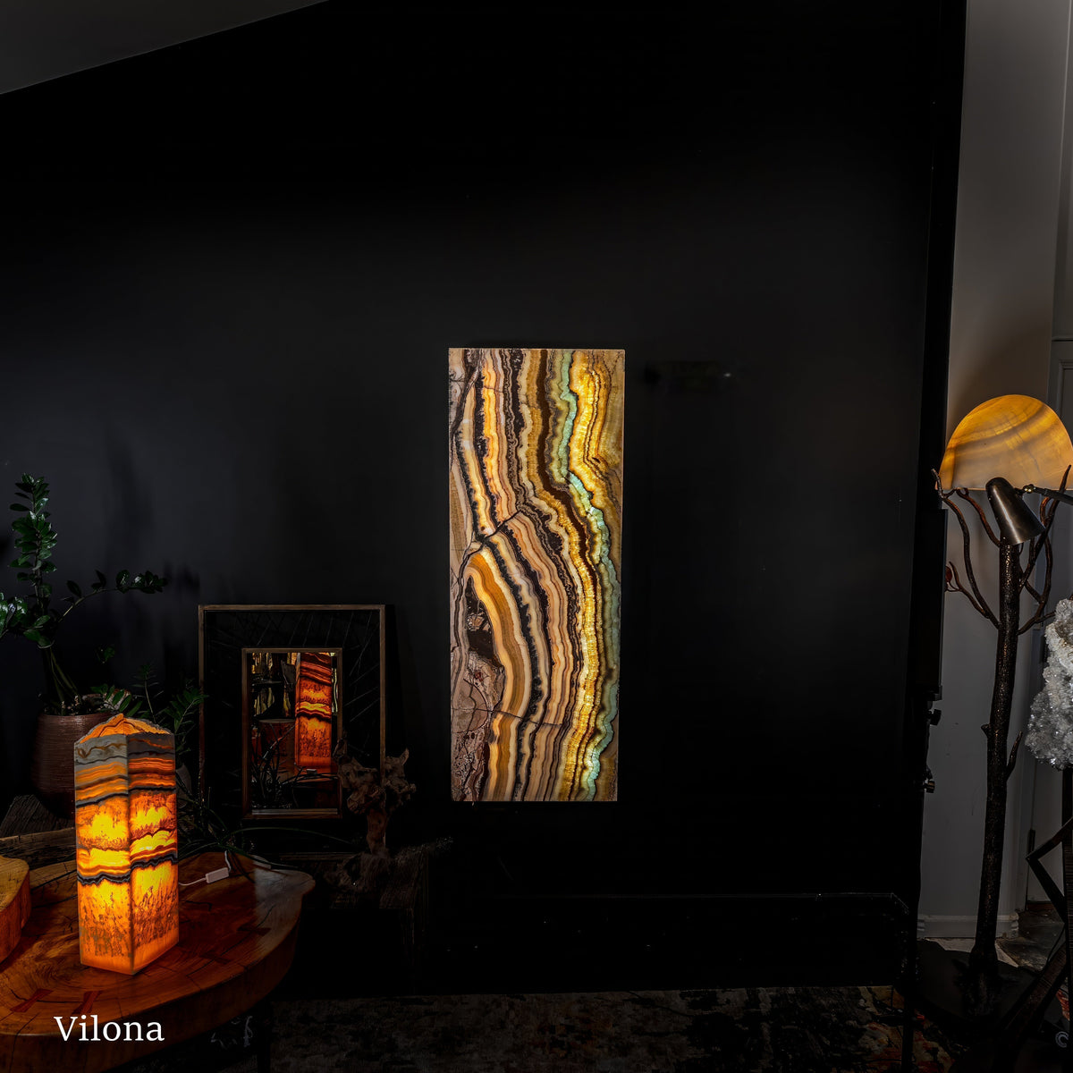 Aqua Onyx Crystal Wall Panels #1 (Single), photo 5 of 10