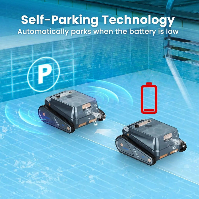 AquaBot Smart Robotic Pool Cleaner With Fast Charging (SAK73916) by SAKSBY WHOLESALE