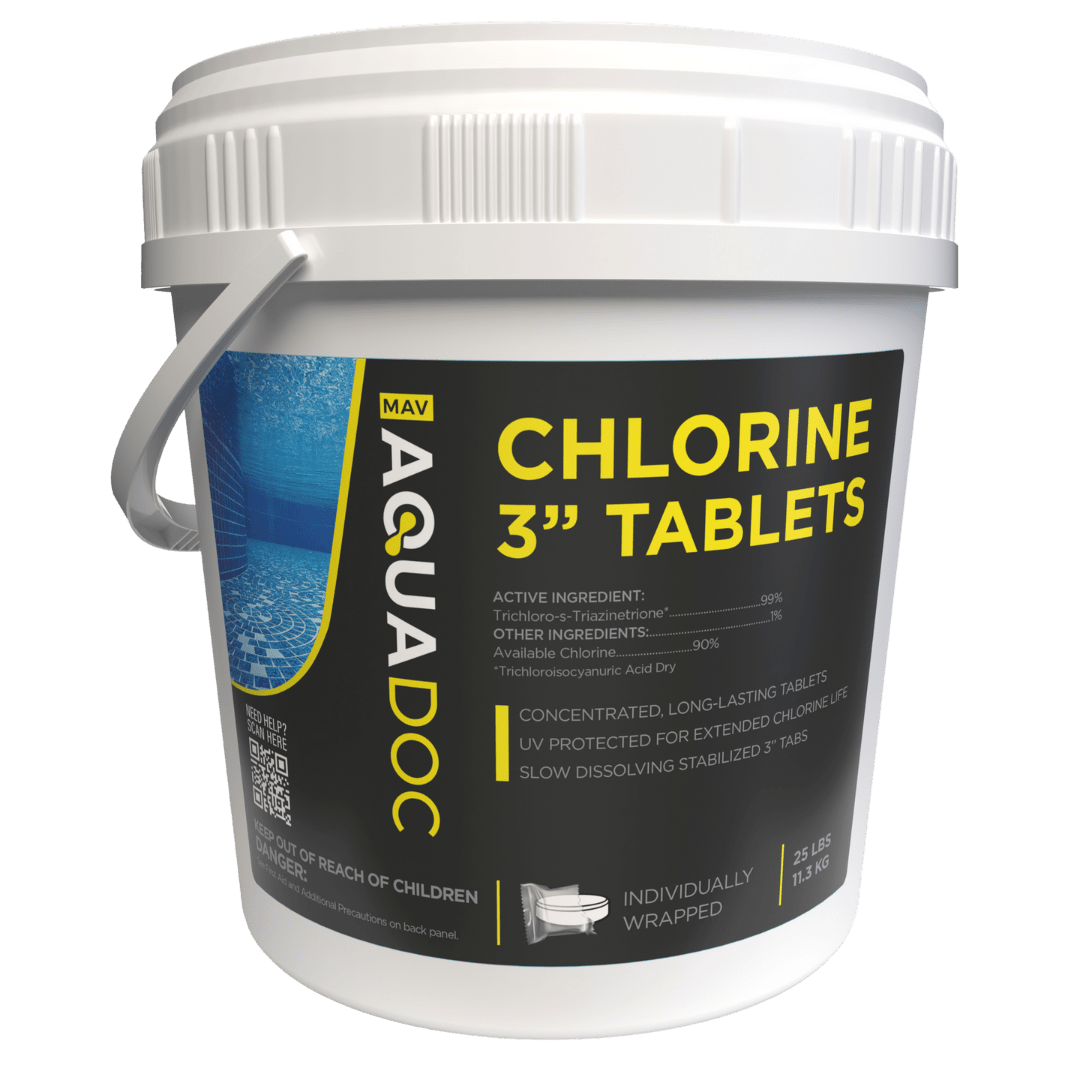 Pool Chlorine Tablets by AquaDoc