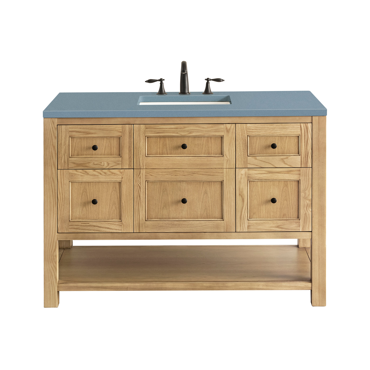 James Martin Breckenridge 48" Single Bathroom Vanity, Light Natural Oak, view 26
