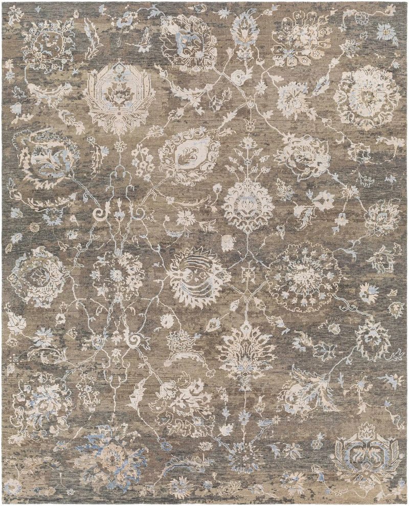 Aramawayan Premium Hand Knotted Wool Area Rug - Clearance by Boutique Rugs