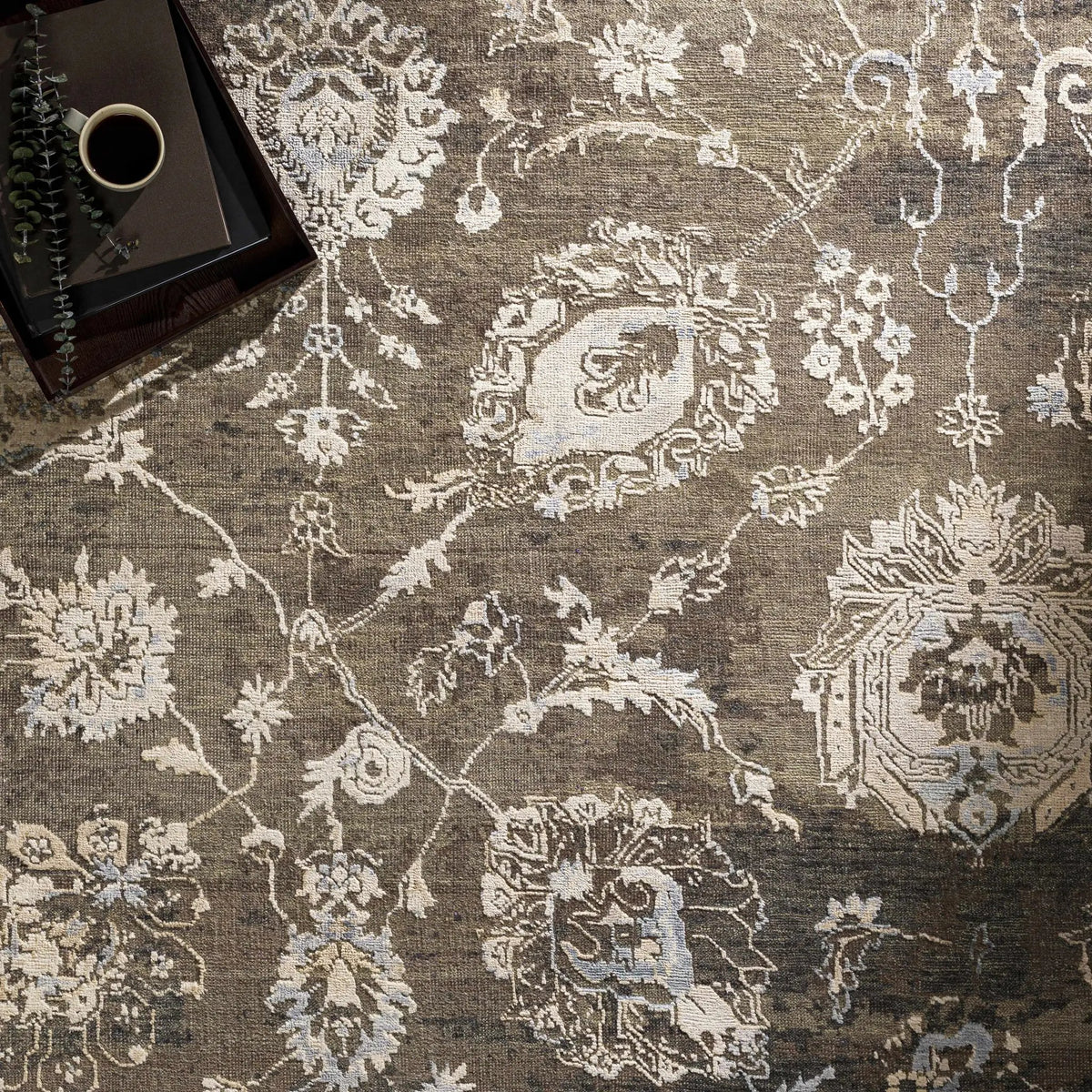 Aramawayan Premium Hand Knotted Wool Area Rug - Clearance, photo 3 of 7
