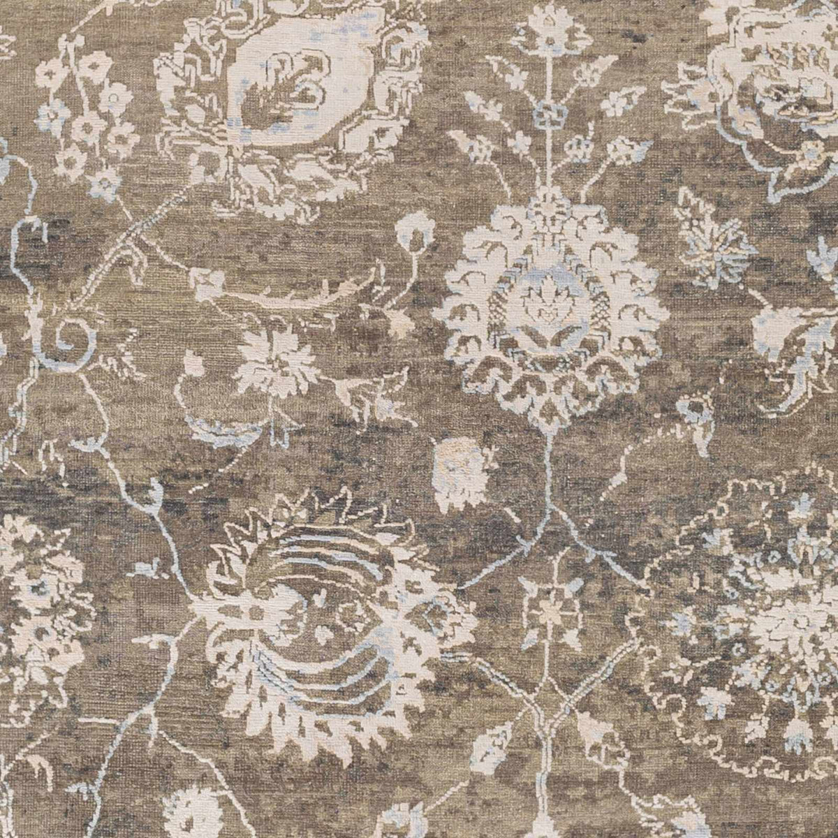 Aramawayan Premium Hand Knotted Wool Area Rug - Clearance, sample swatch