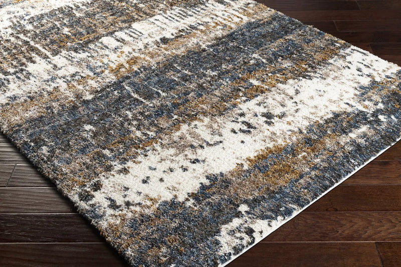 Arboles Abstract Lined Plush Area Rug by Boutique Rugs