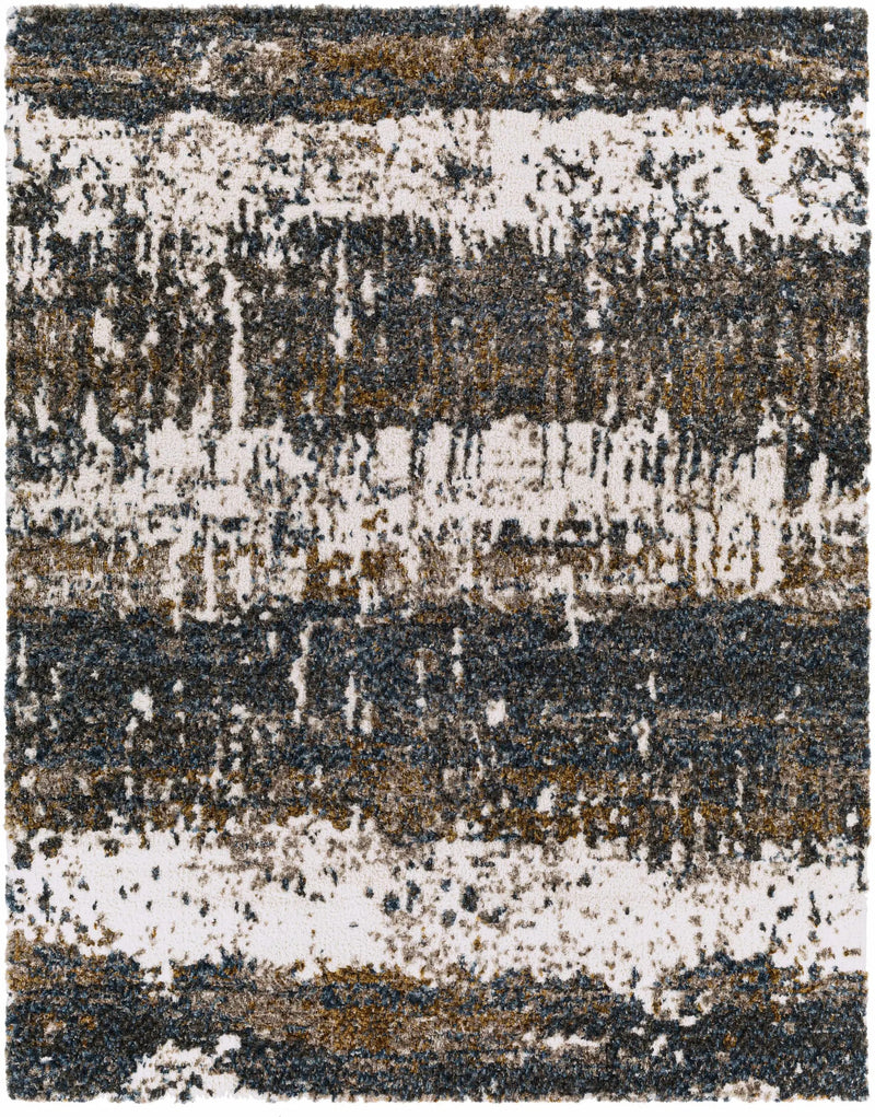 Arboles Abstract Lined Plush Area Rug by Boutique Rugs
