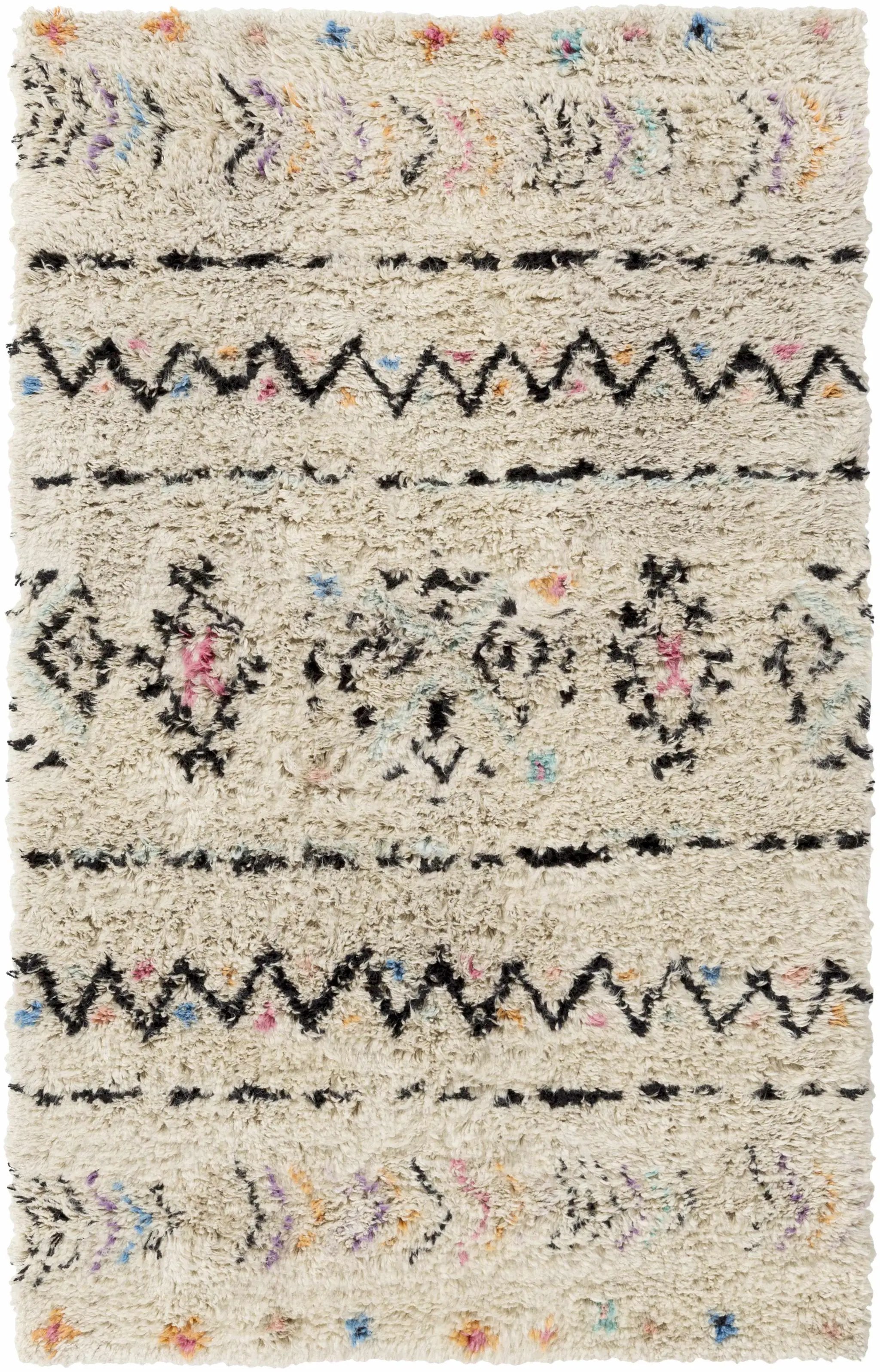 Arcanum Hand Knotted Wool Area Rug - Clearance by Boutique Rugs