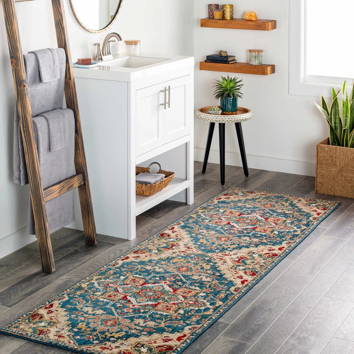 Argyle Area Rug - Clearance, installed in a room 2