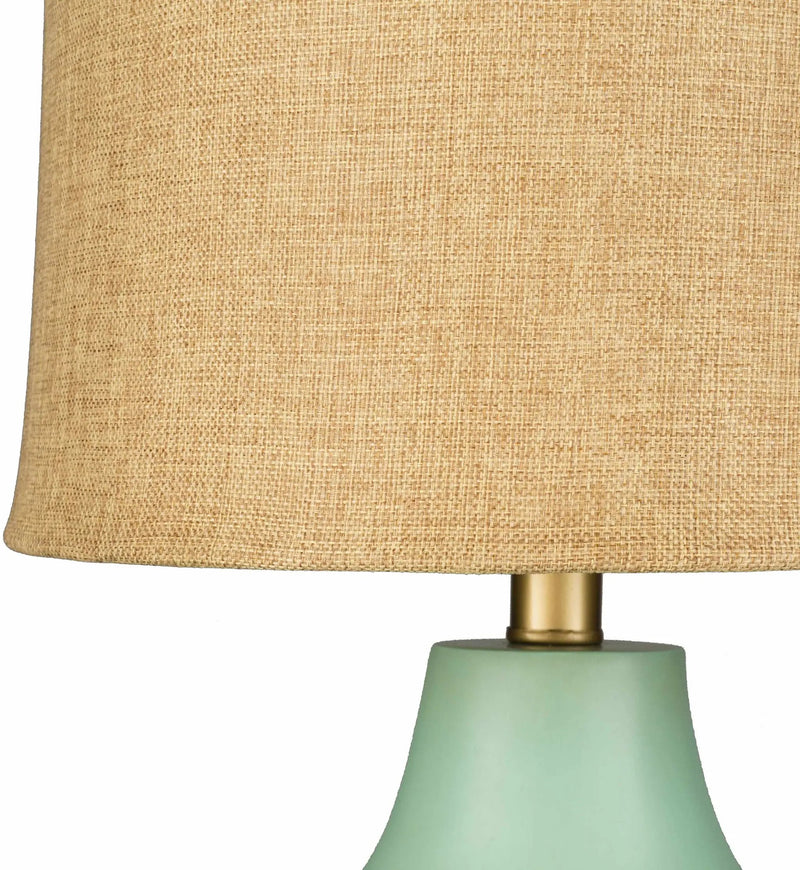 Aringay Aqua Textured Table Lamp by Boutique Rugs