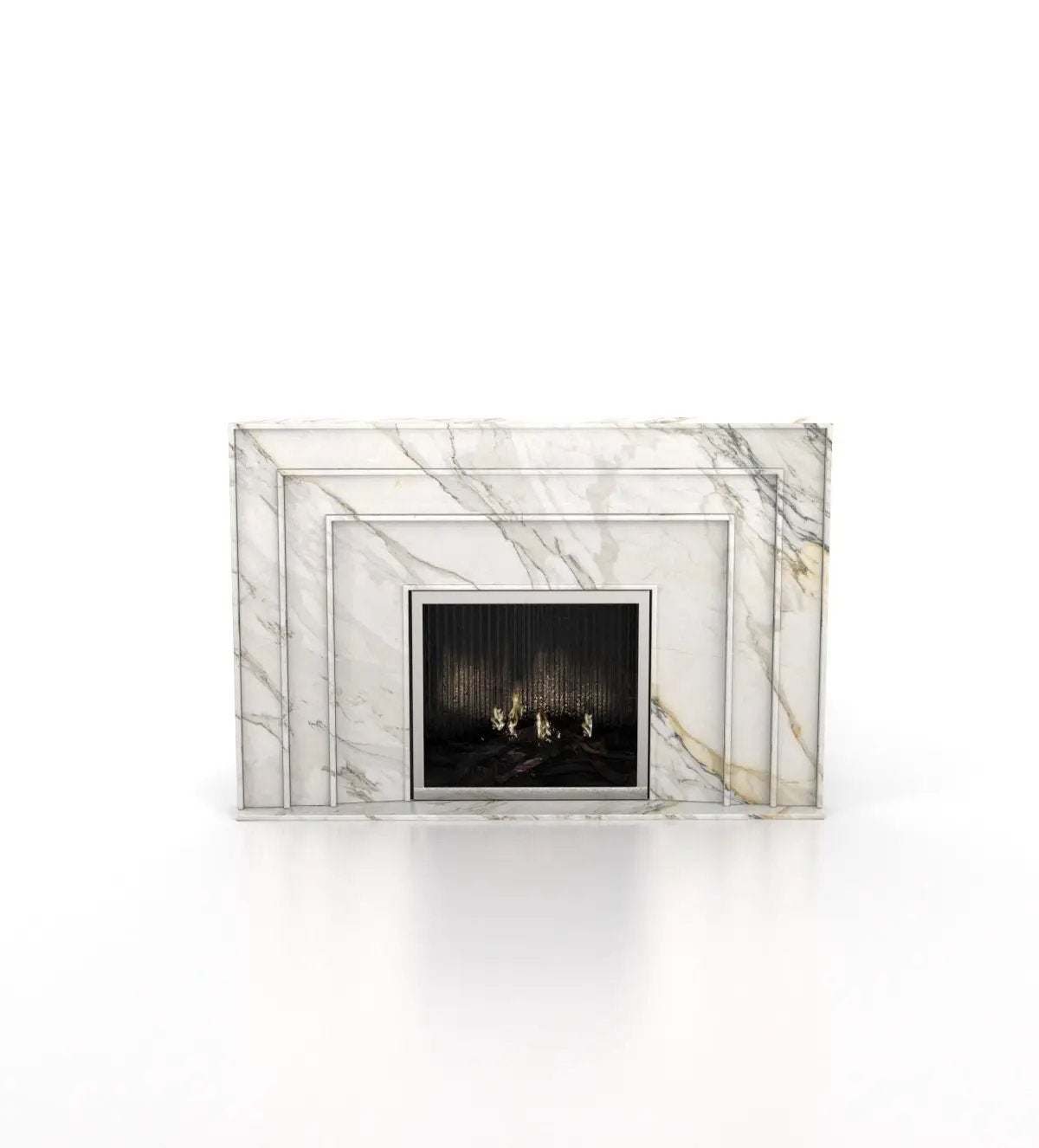 Aristotle Fireplace by Zicana Boutique