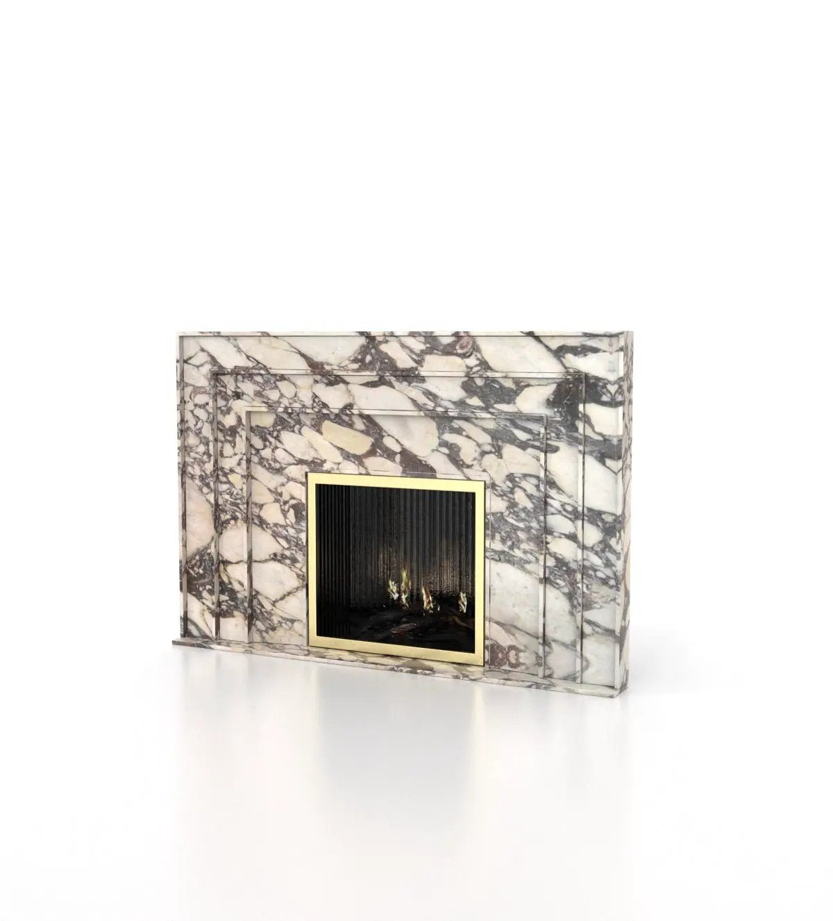 Aristotle Fireplace by Zicana Boutique