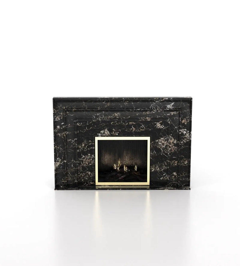 Aristotle Fireplace by Zicana Boutique