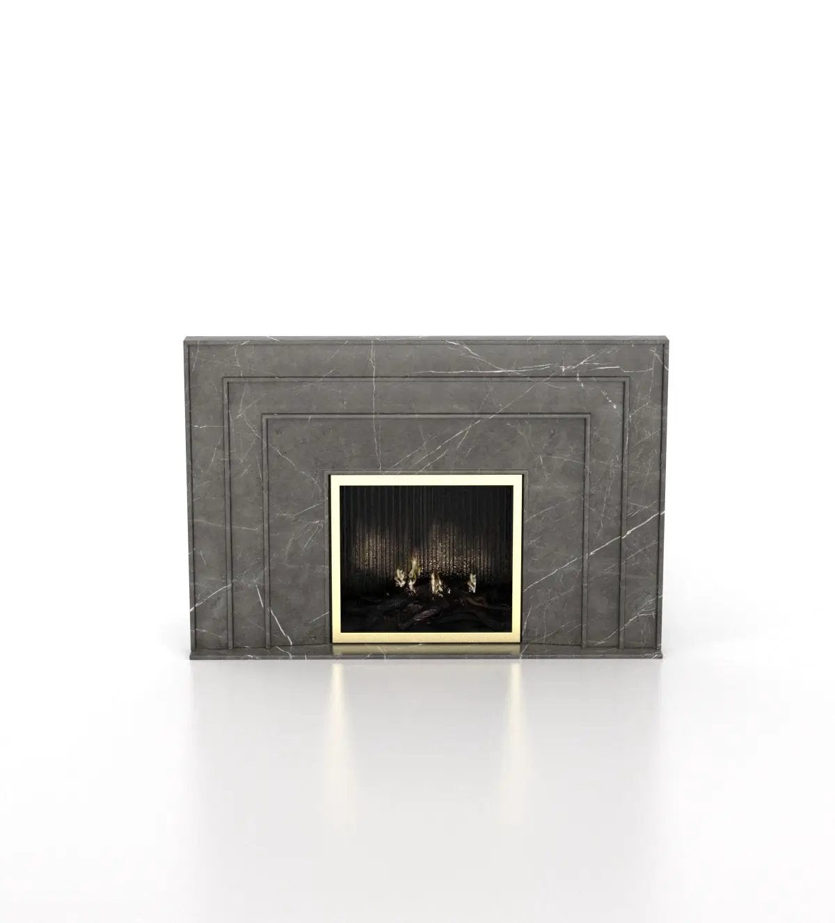 Aristotle Fireplace by Zicana Boutique