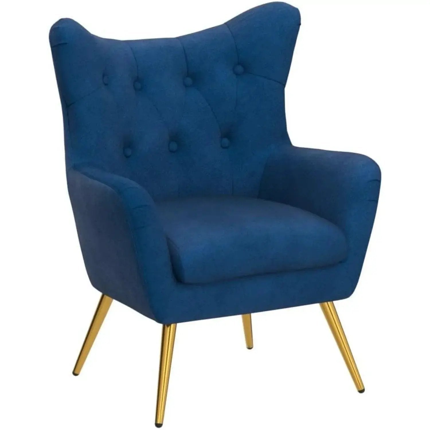 Arm Chair - Luxurious Velvet Blue by House Of Avana