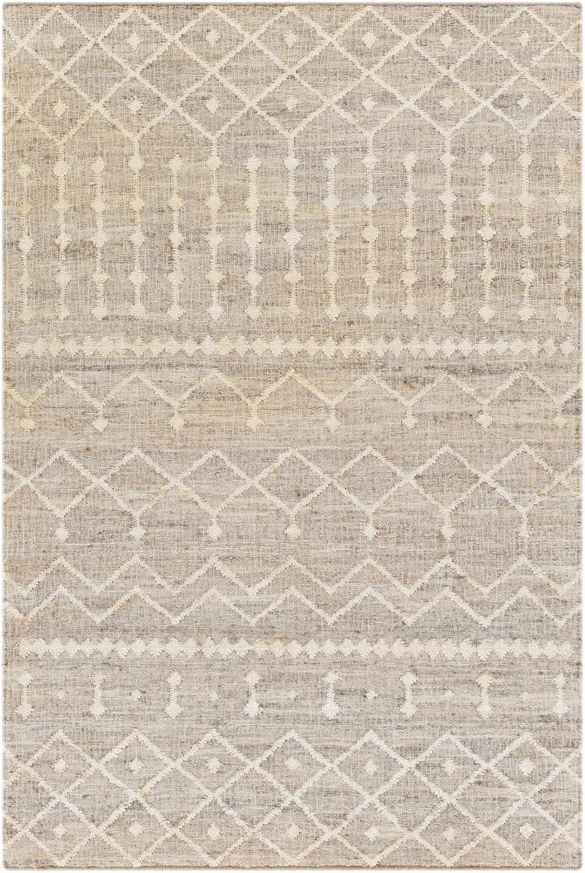 Armidale Hand Woven Beige Jute Rug - Clearance